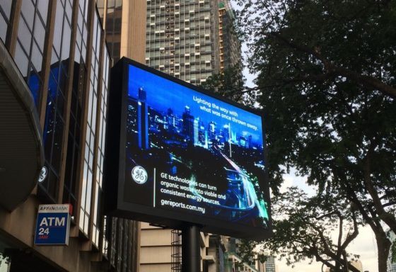 LED Billboard for PowerScreen at KLCC